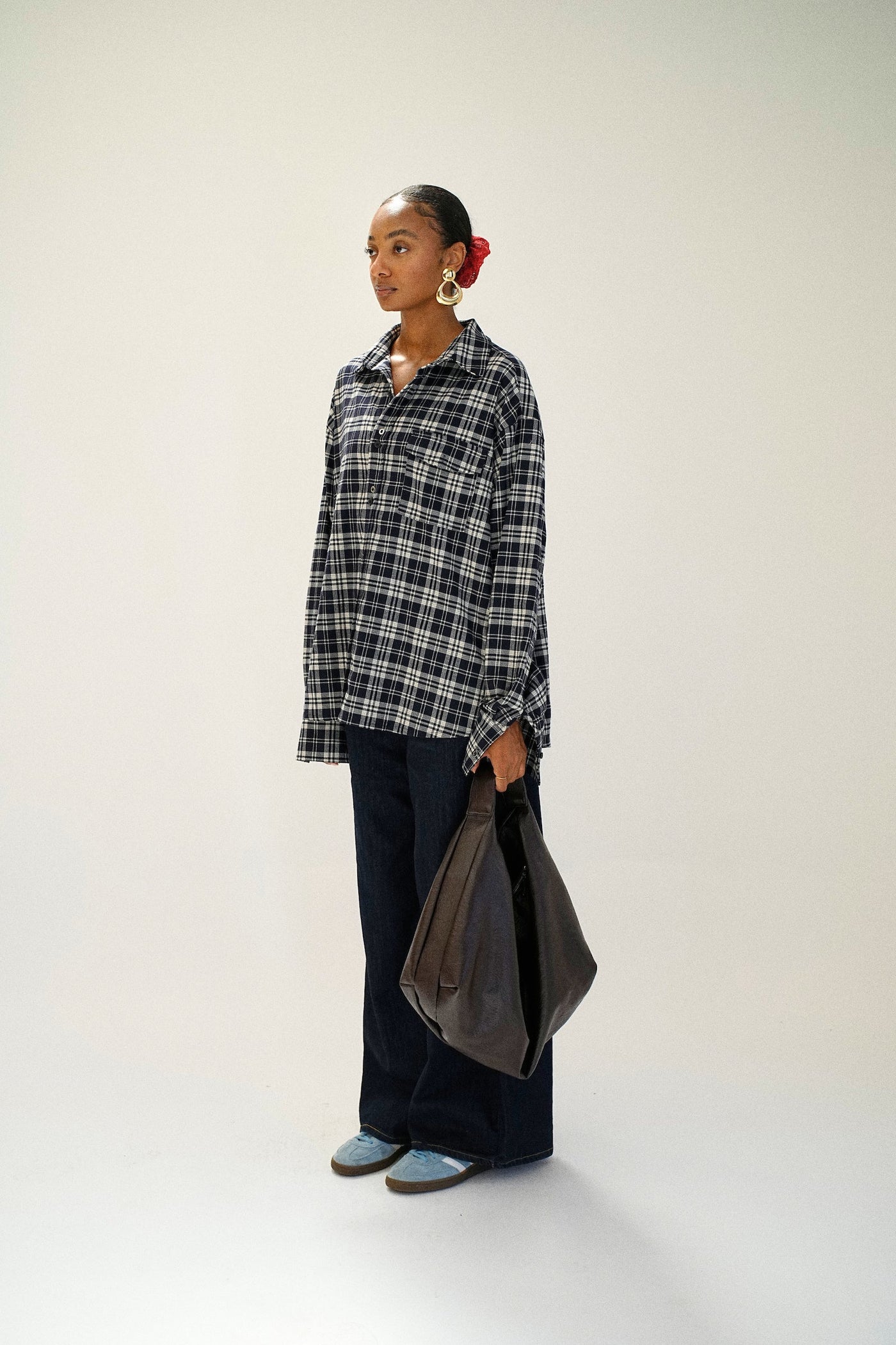 OVERSIZED PLAID SHIRT