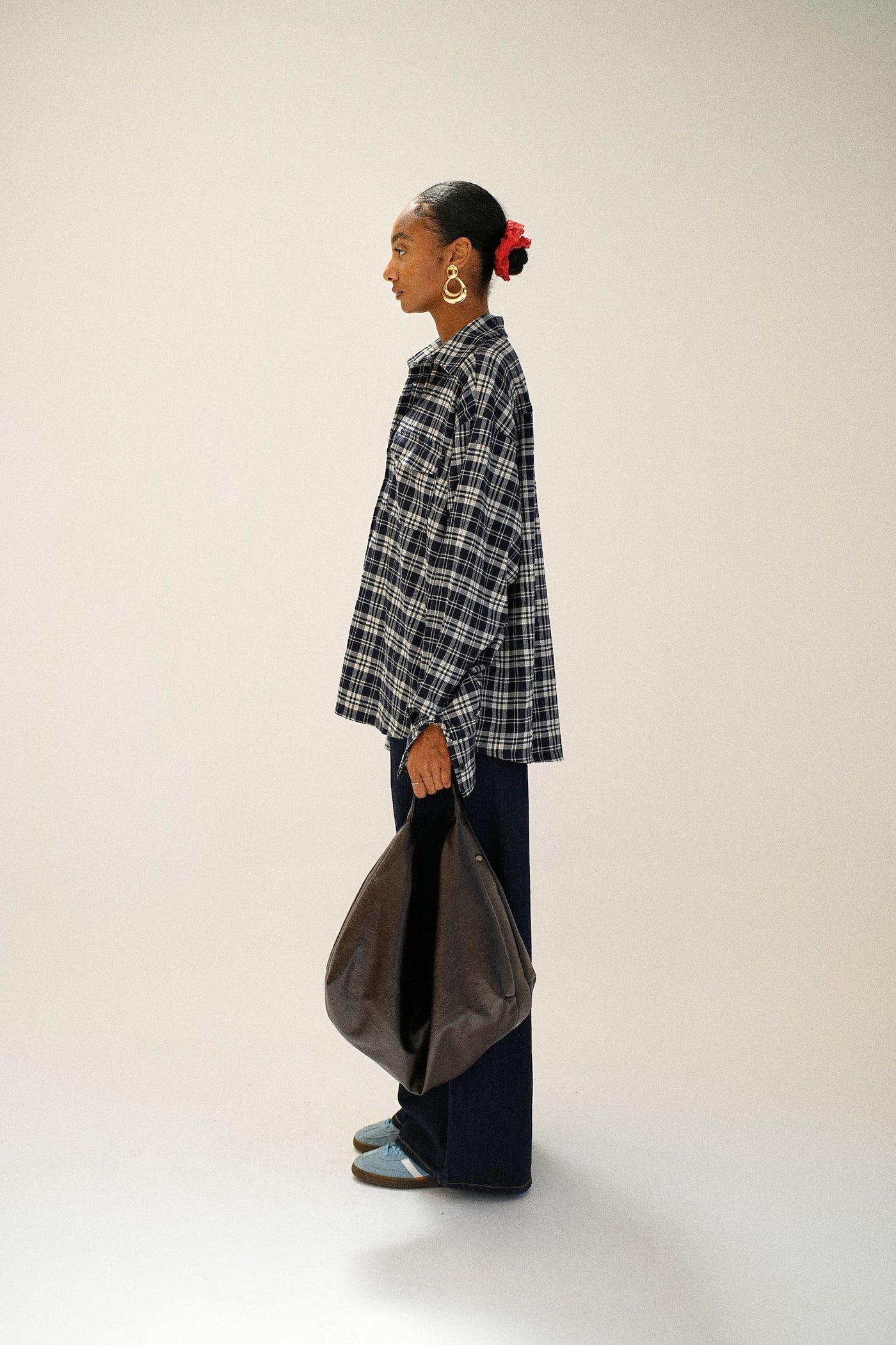 OVERSIZED PLAID SHIRT