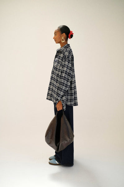 OVERSIZED PLAID SHIRT