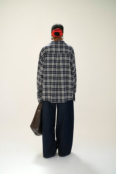 OVERSIZED PLAID SHIRT
