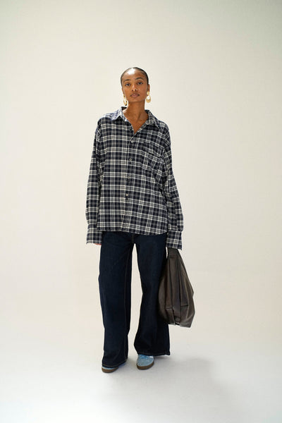 OVERSIZED PLAID SHIRT