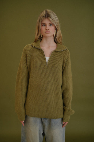 AUGUST KNIT SWEATSHIRT
