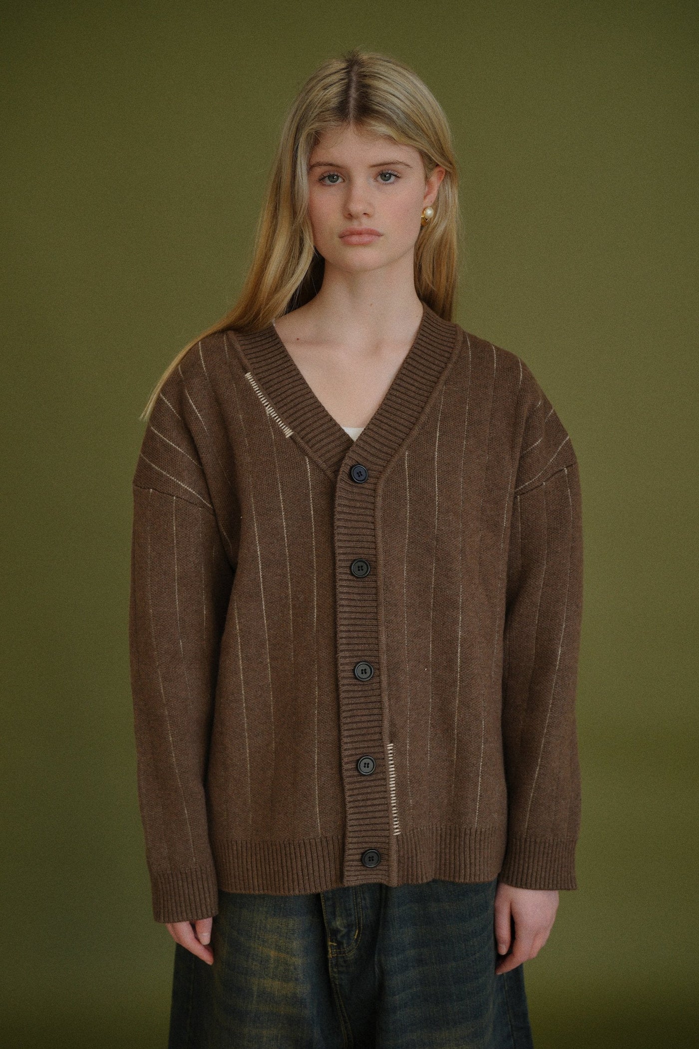 STITCH CARDIGAN