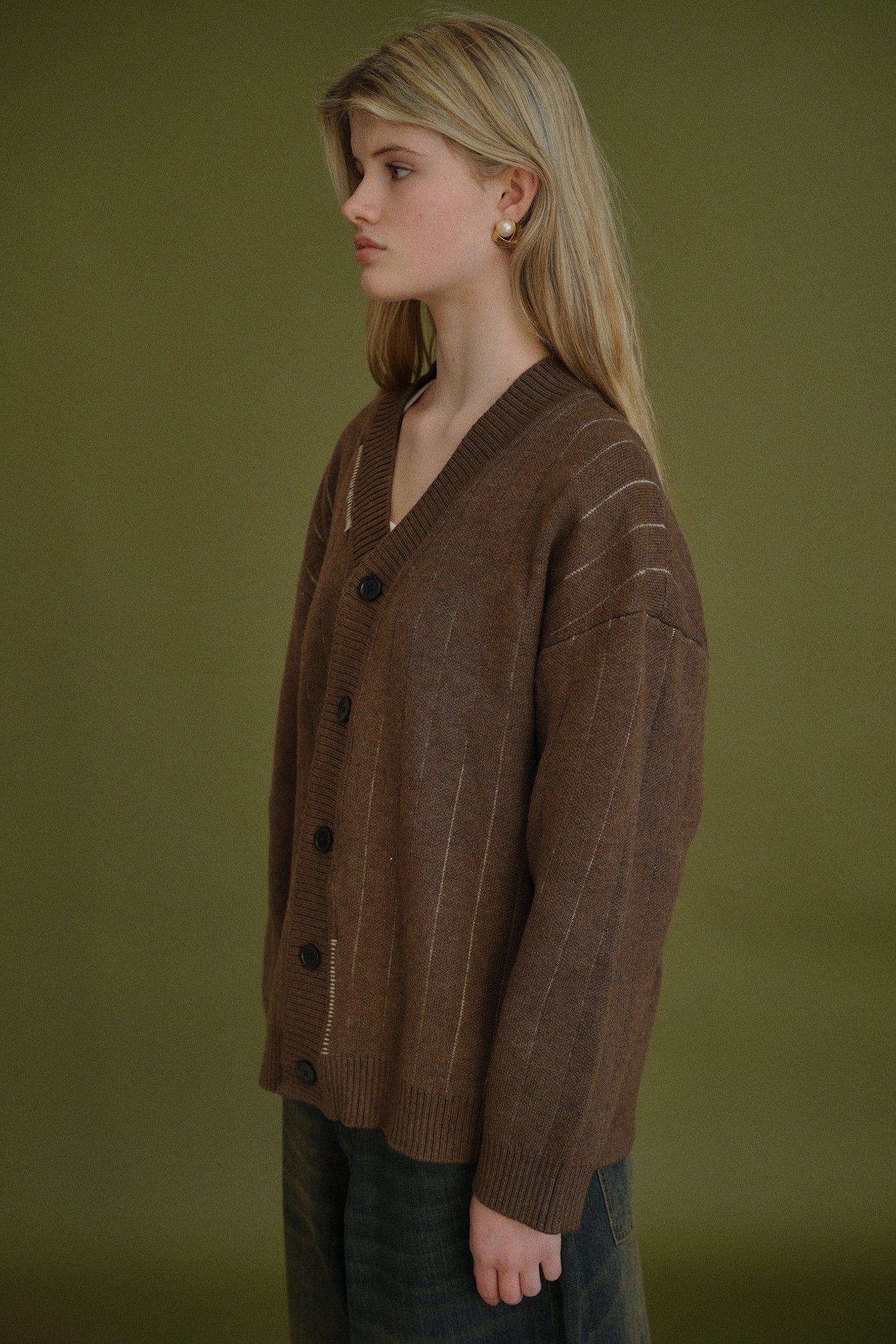 STITCH CARDIGAN