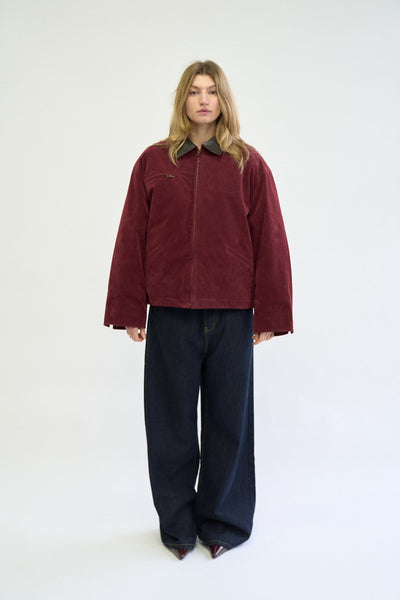 BRUSHED WESTERN JACKET, VELVET