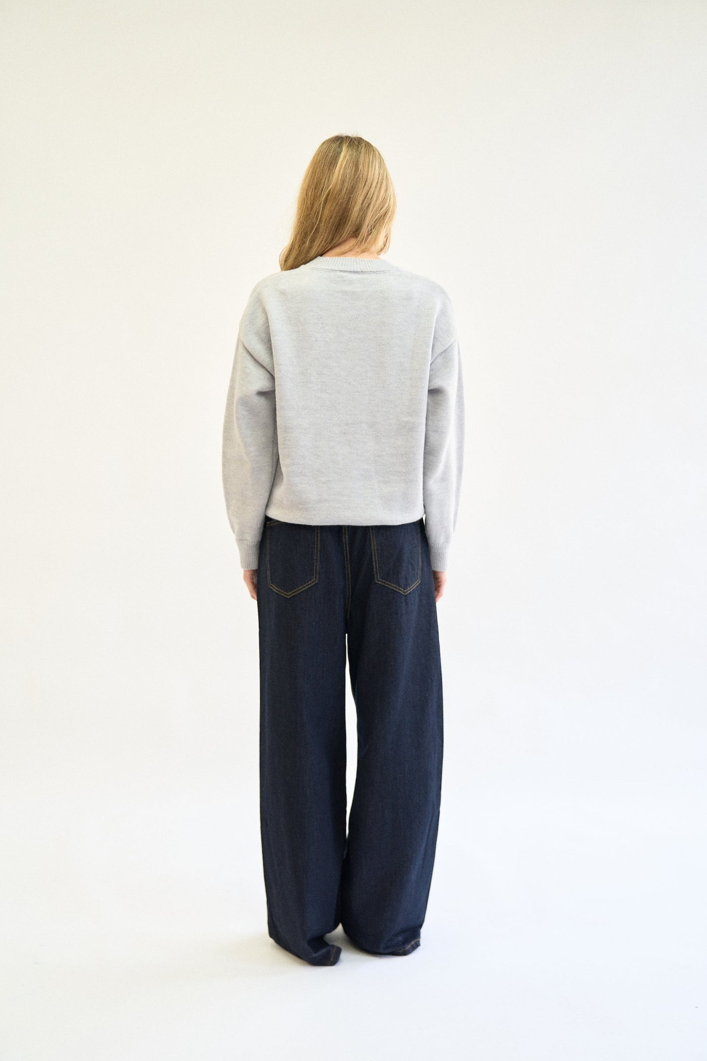 HENLEY KNIT SWEATER