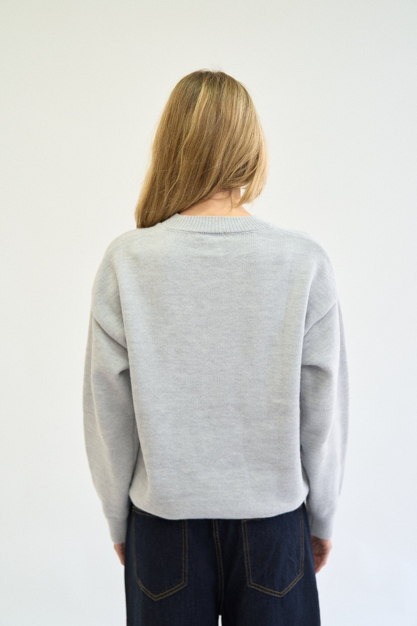HENLEY KNIT SWEATER