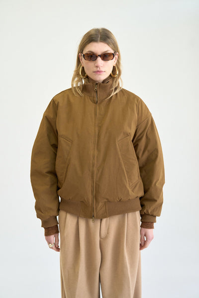 PUFFY BOMBER JACKET