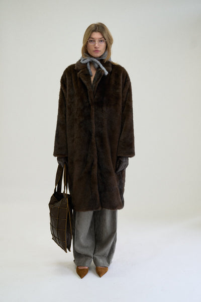 FAUX FUR COAT
