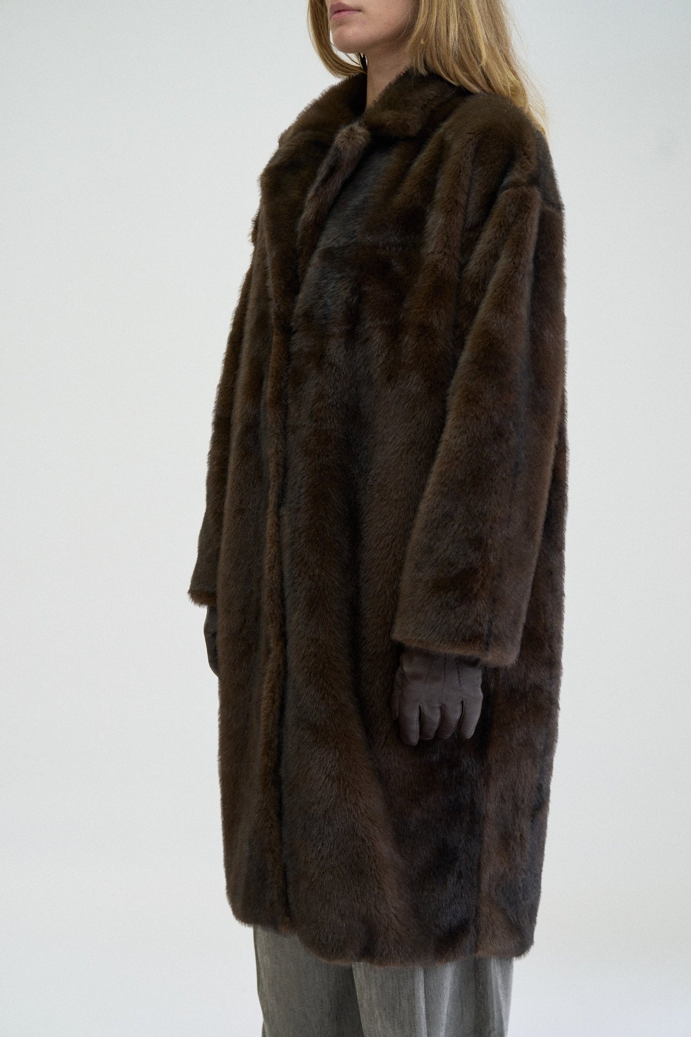 FAUX FUR COAT