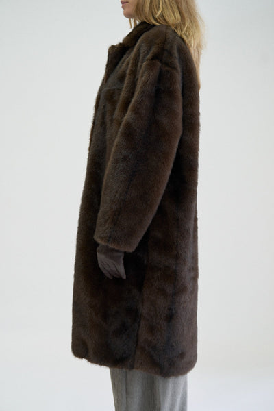 FAUX FUR COAT