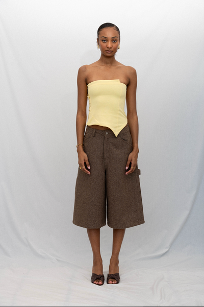 WOOL CARPENTER SHORTS