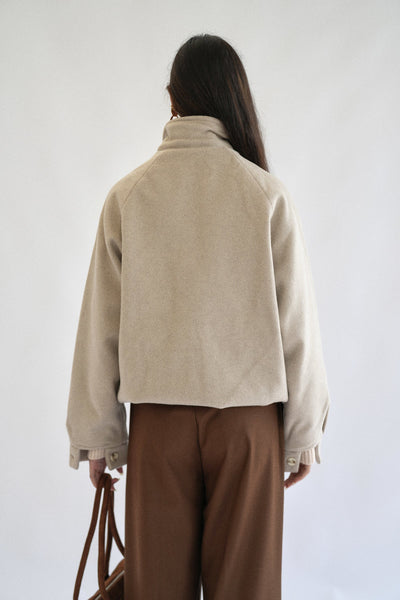 RAGLAN WOOLLEN JACKET