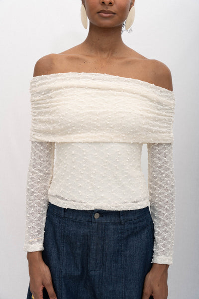 DAHLIA OFF-SHOULDER TOP