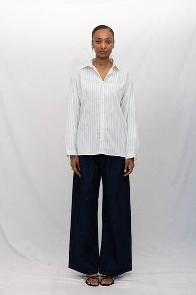 MATTINA PINSTRIPE SHIRT
