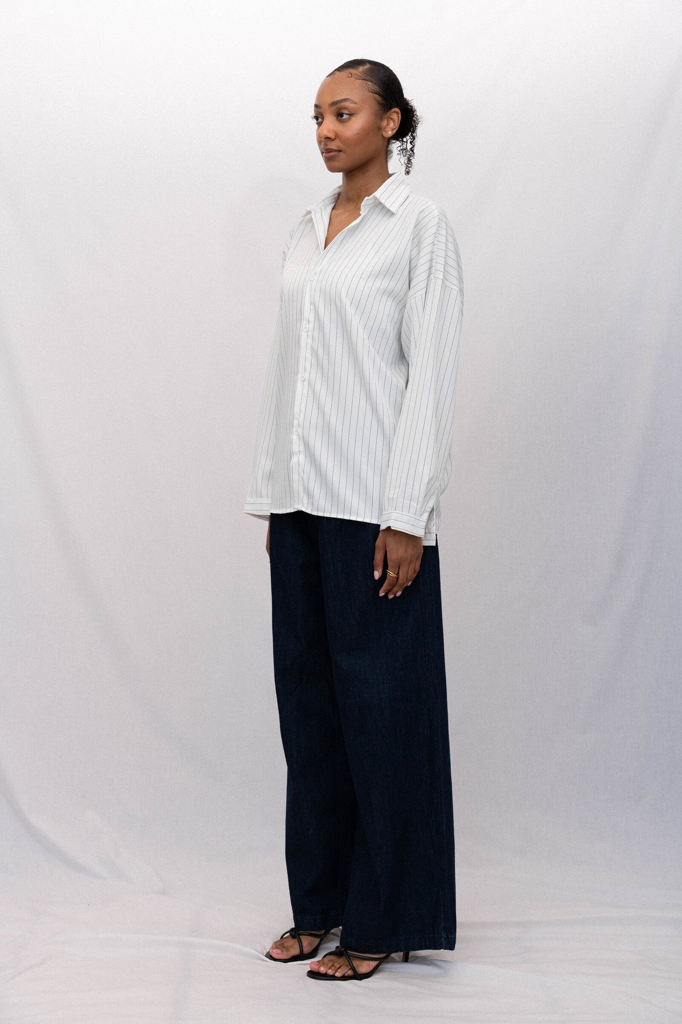 MATTINA PINSTRIPE SHIRT