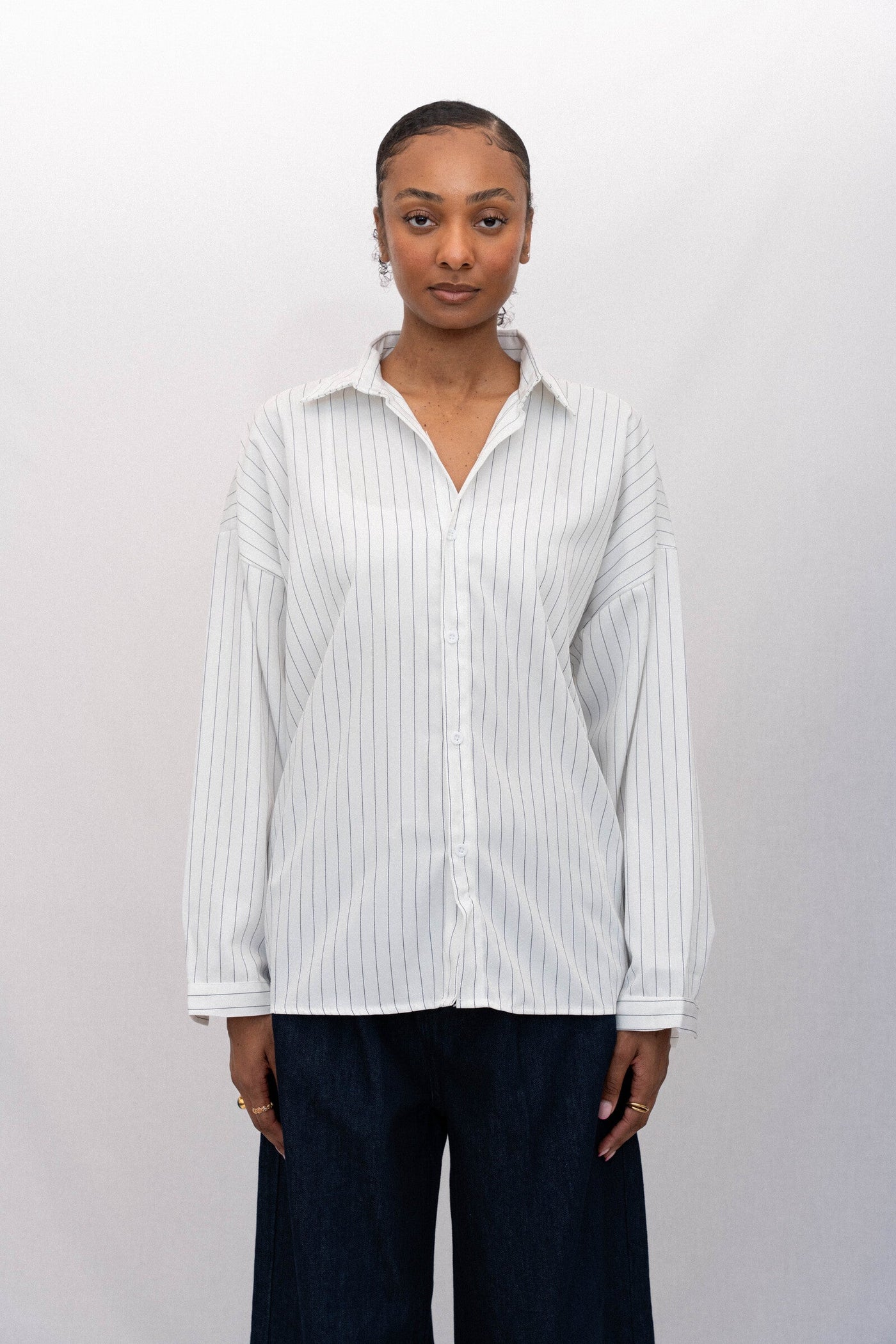 MATTINA PINSTRIPE SHIRT