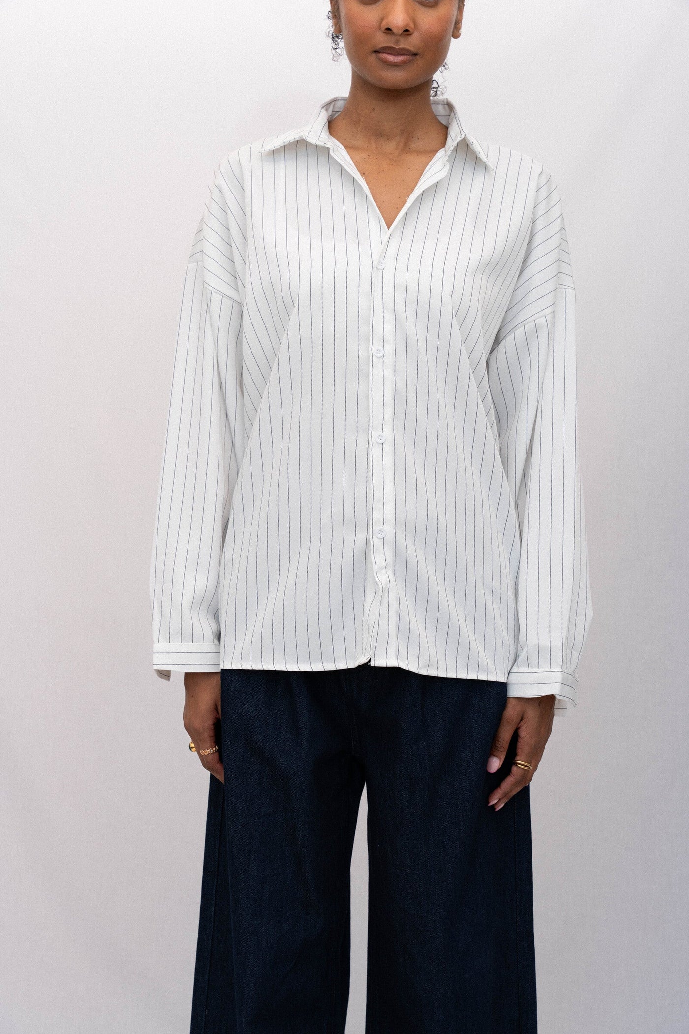 MATTINA PINSTRIPE SHIRT