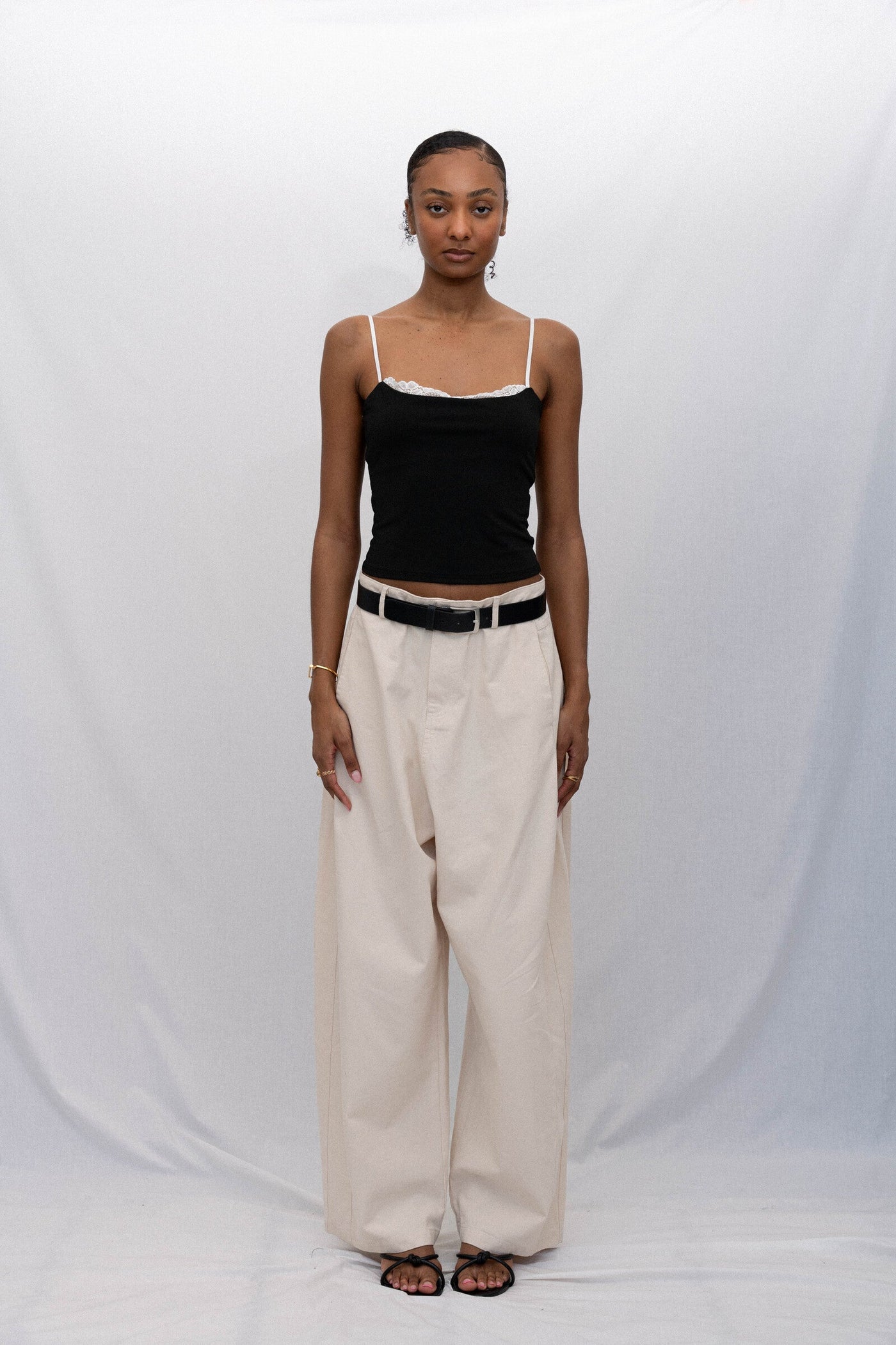 LACE TRIM CAMISOLE