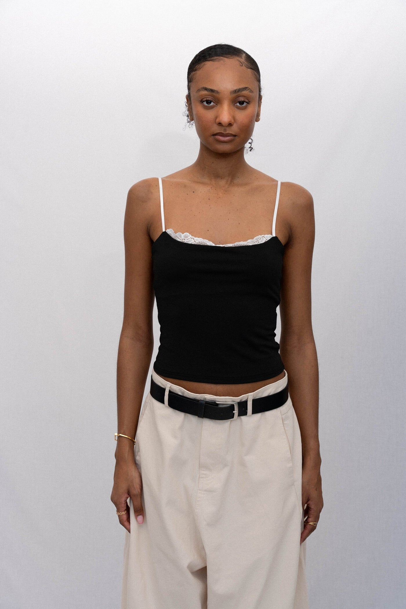 LACE TRIM CAMISOLE