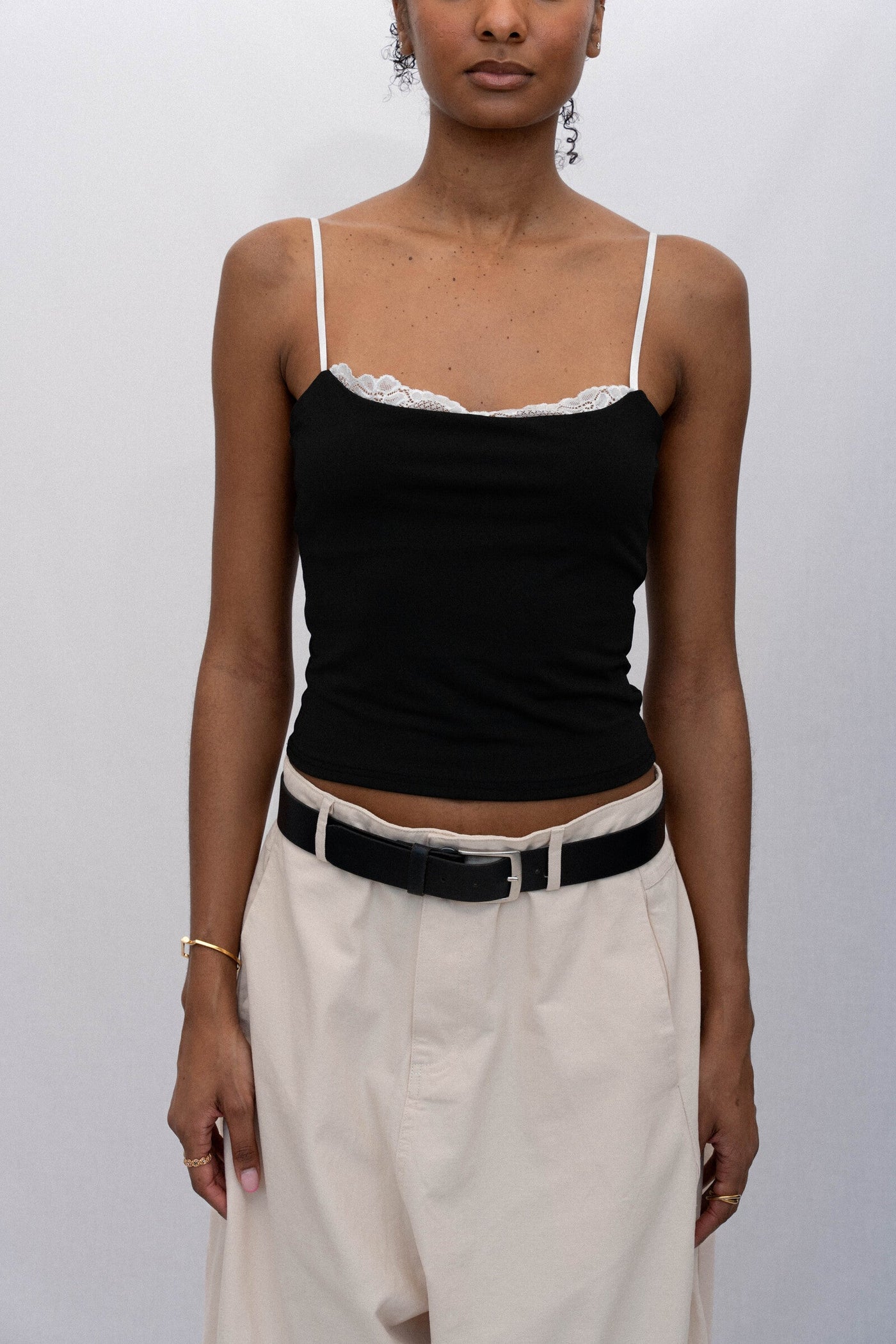 LACE TRIM CAMISOLE