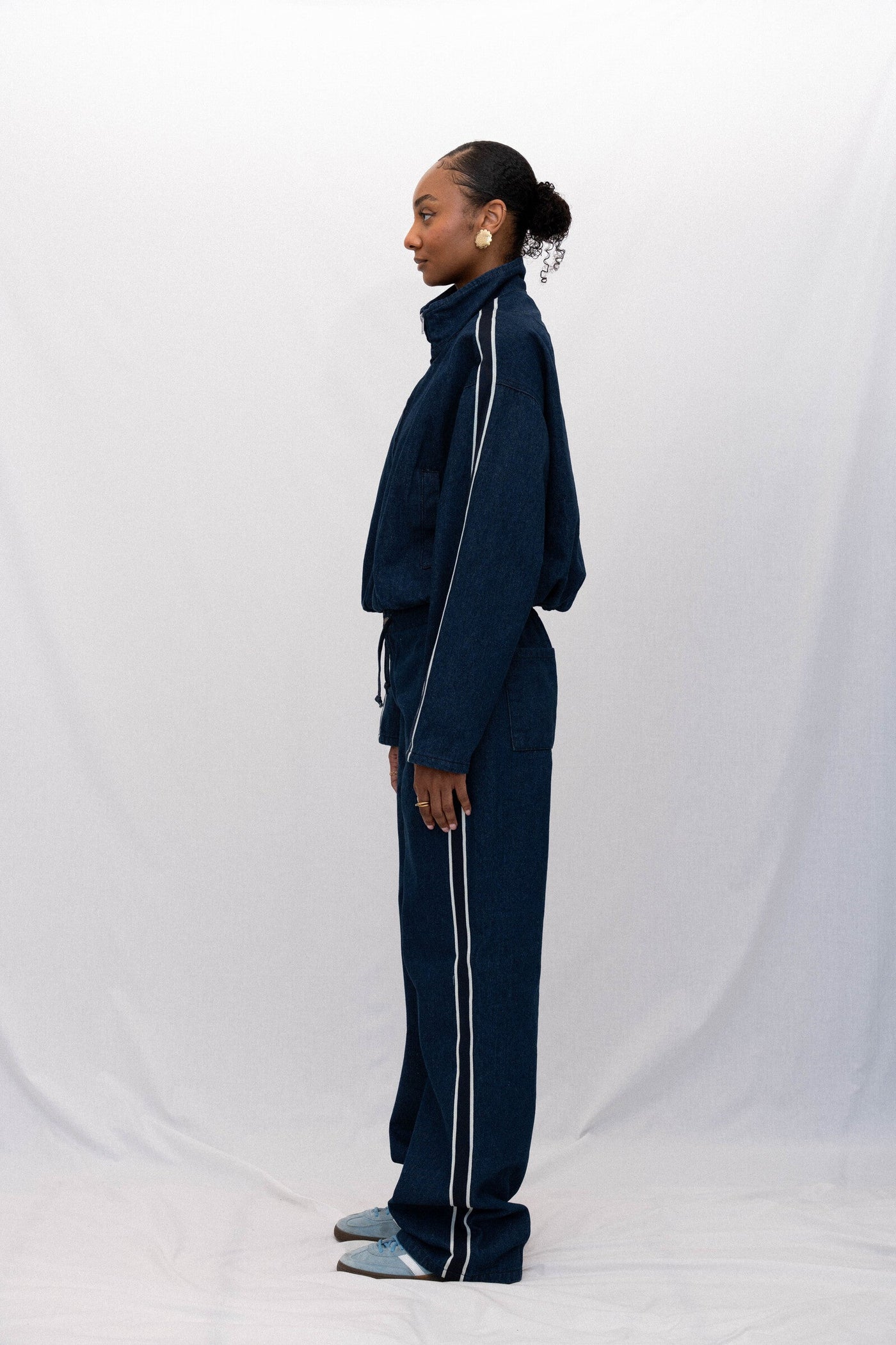 RESORT SPORTY DENIM SET