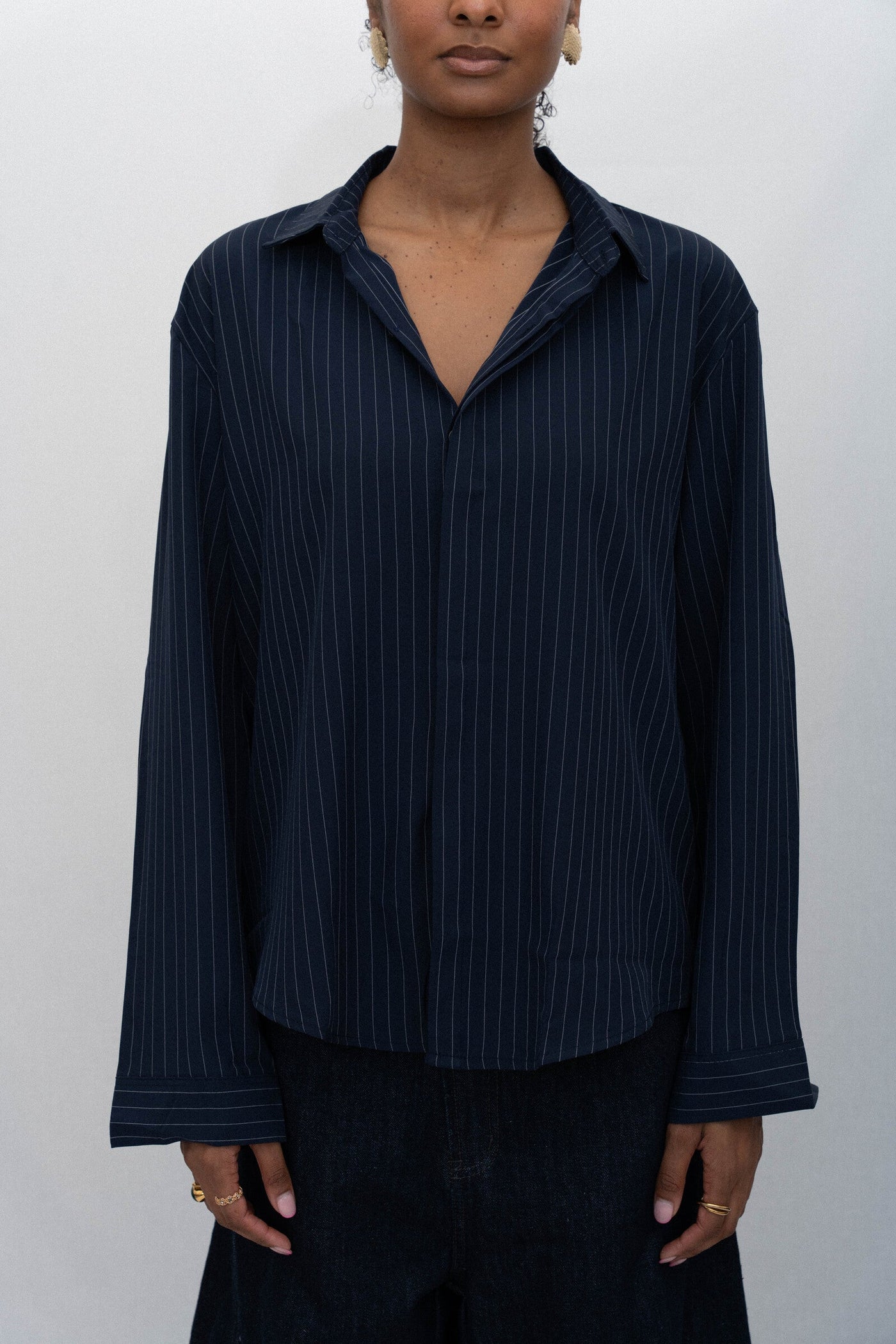 SERA PINSTRIPE SHIRT