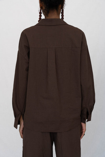 COCOA BUTTONED SET